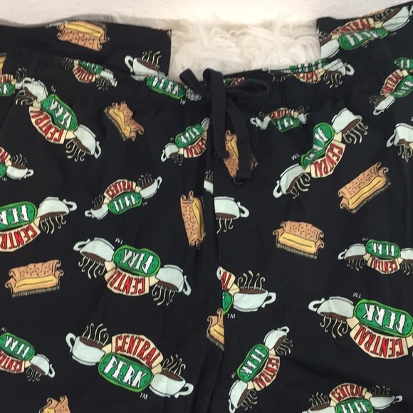 Friends Men’s Pajama Set - Black/Gray New X-Large - Picture 6 of 6